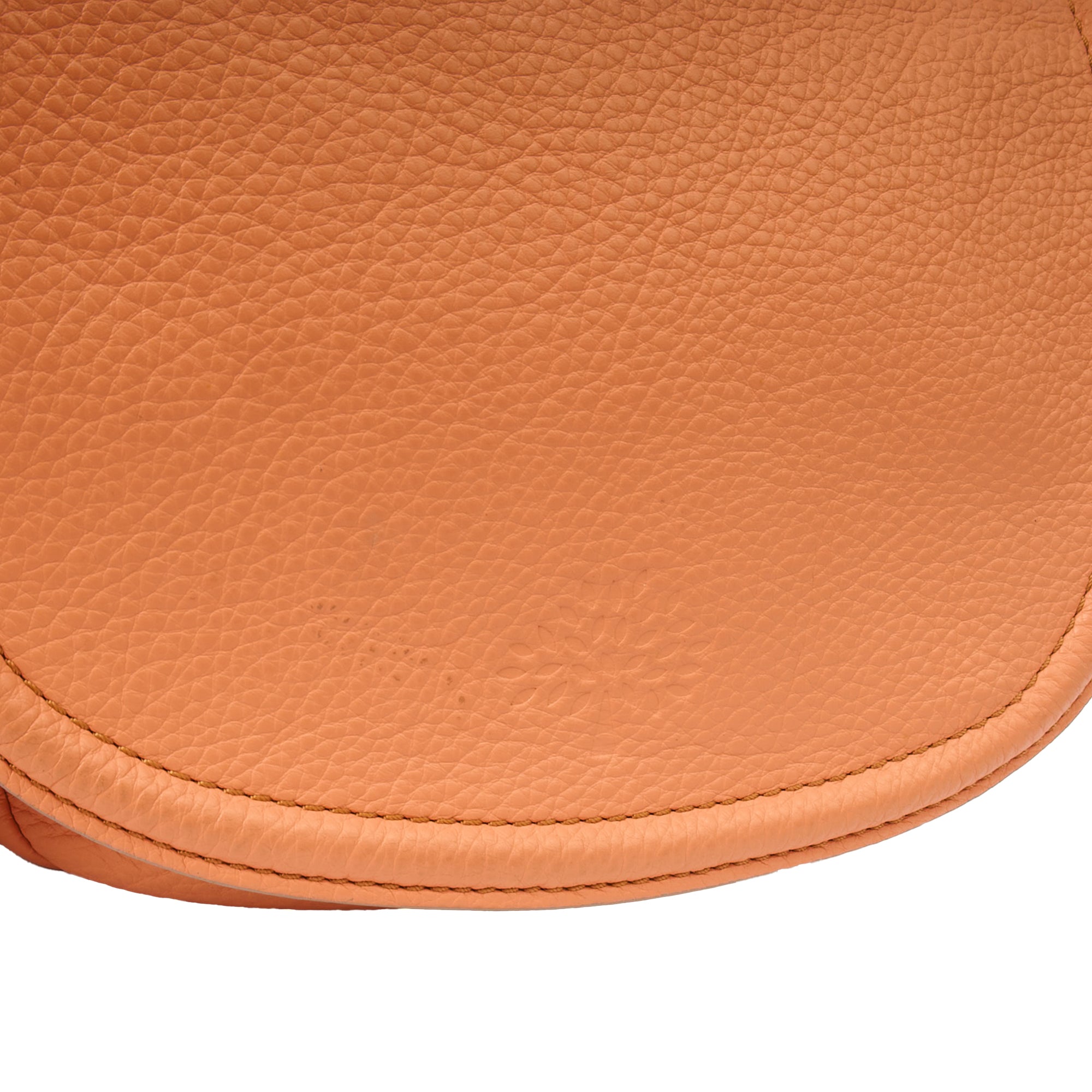 Mulberry Satchel Effie Satchel in Coral Orange, Calfskin Leather — Lifestyle View