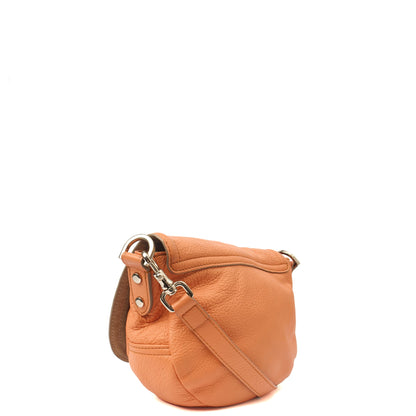 Mulberry Satchel Effie Satchel in Coral Orange, Calfskin Leather — Alternate View 9