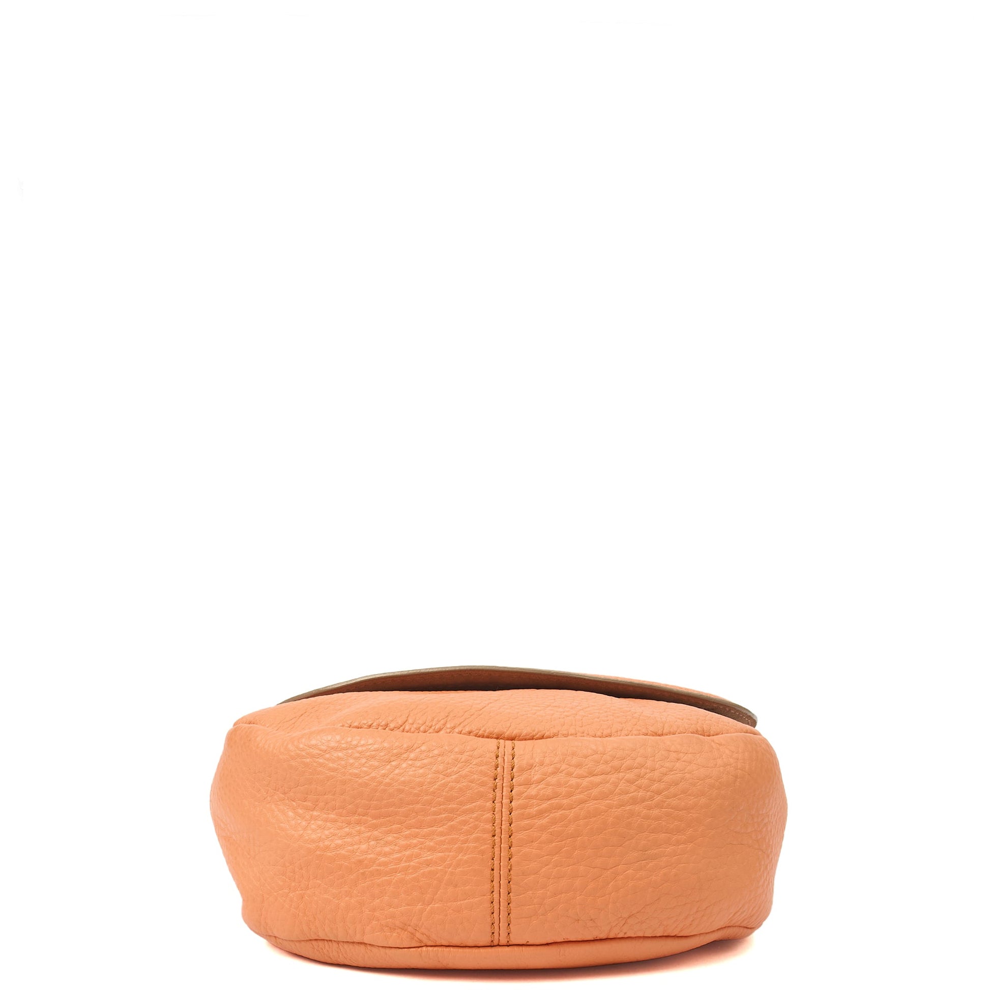 Mulberry Satchel Effie Satchel in Coral Orange, Calfskin Leather — Top View
