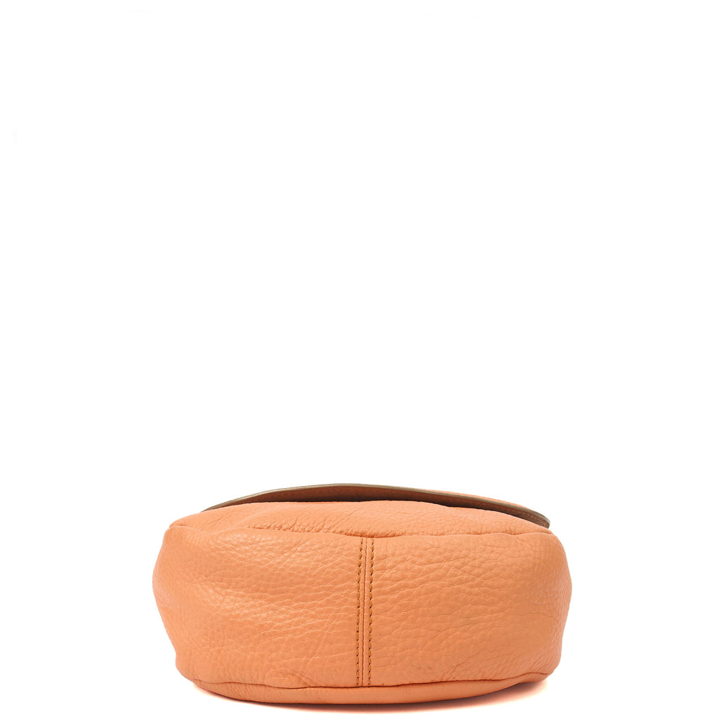 Mulberry Satchel Effie Satchel in Coral Orange, Calfskin Leather — Alternate View 11