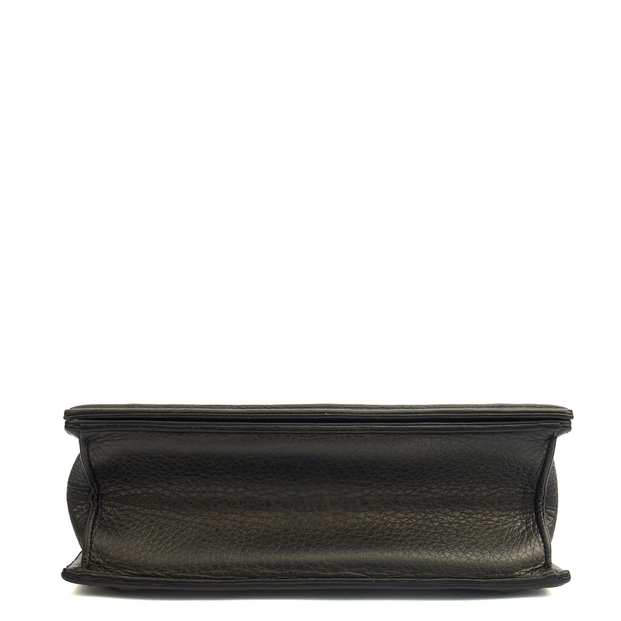 Christian Dior Shoulder Bag Diorama - Medium in Black, Calfskin — Top View