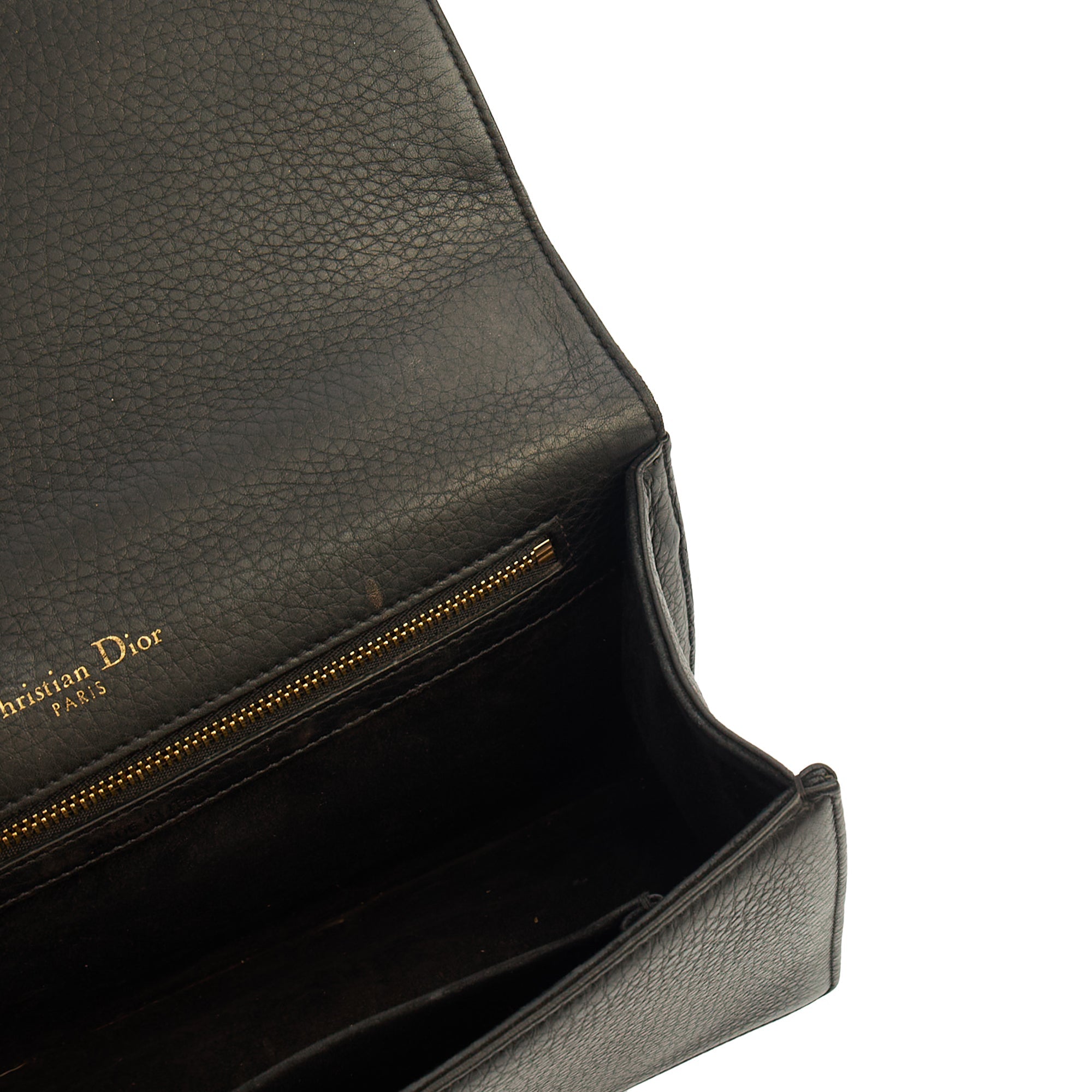Christian Dior Shoulder Bag Diorama - Medium in Black, Calfskin — Alternate View 7