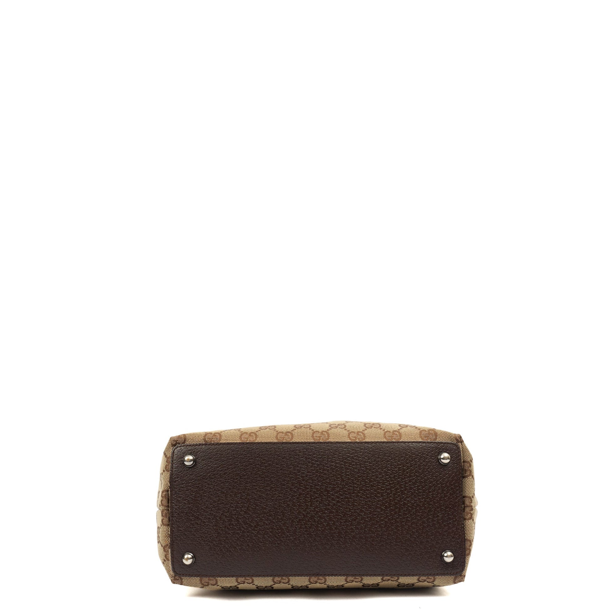 Gucci Tote Eclipse Tote in Brown, Fabric — Lifestyle View