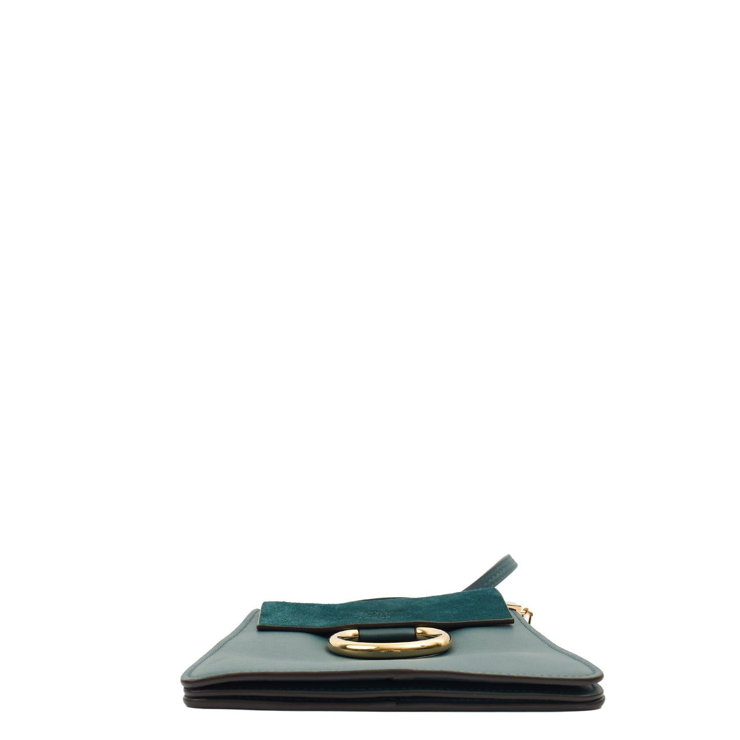 Chloe Cross Body Faye Day - Mini in Green, Calfskin Leather — Alternate View 10