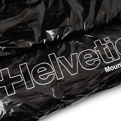 Helvetica Mountain Pioneers Viber Hooded Down Jacket — S — Detail View