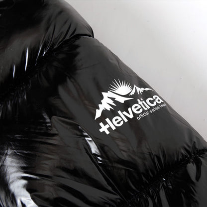 Helvetica Mountain Pioneers Viber Hooded Down Jacket — S — Alternate View 7