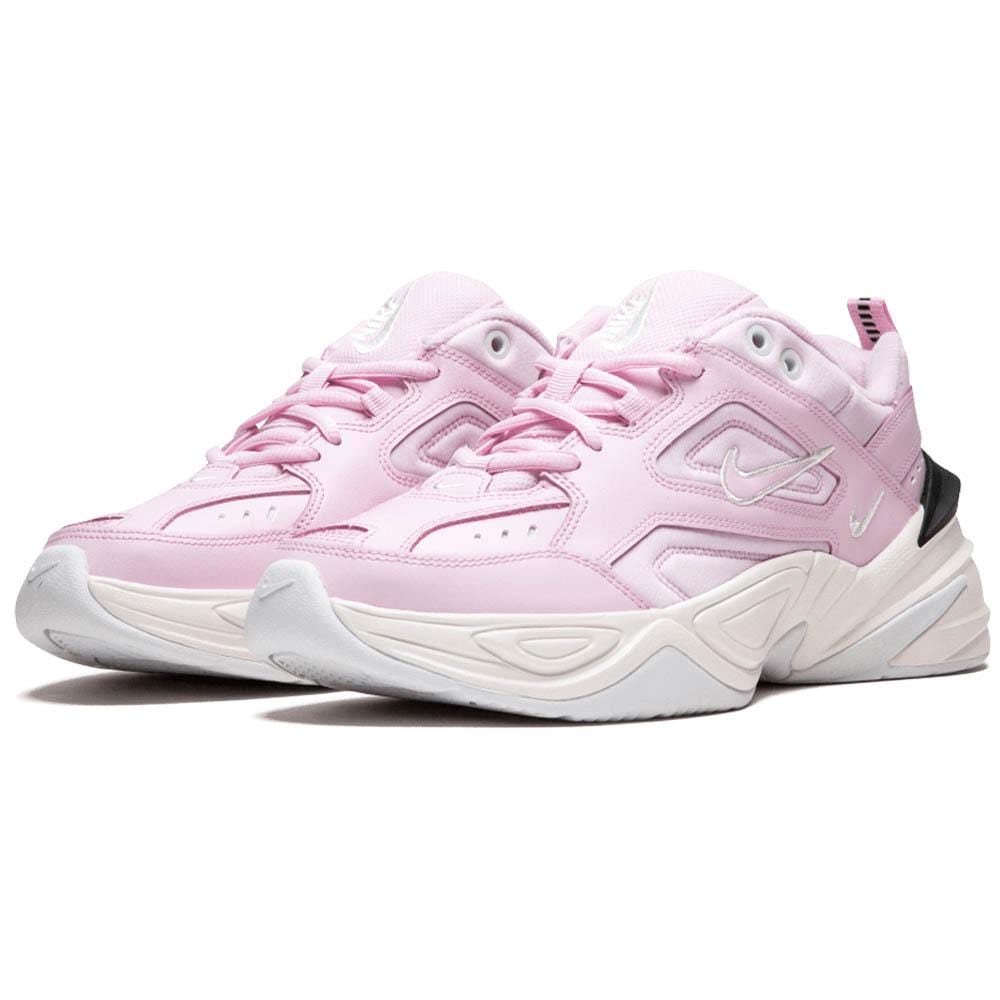 Nike M2K Tekno Pink Black Womens — UK 2.5 | EU 35.5 | US 5 — Side View