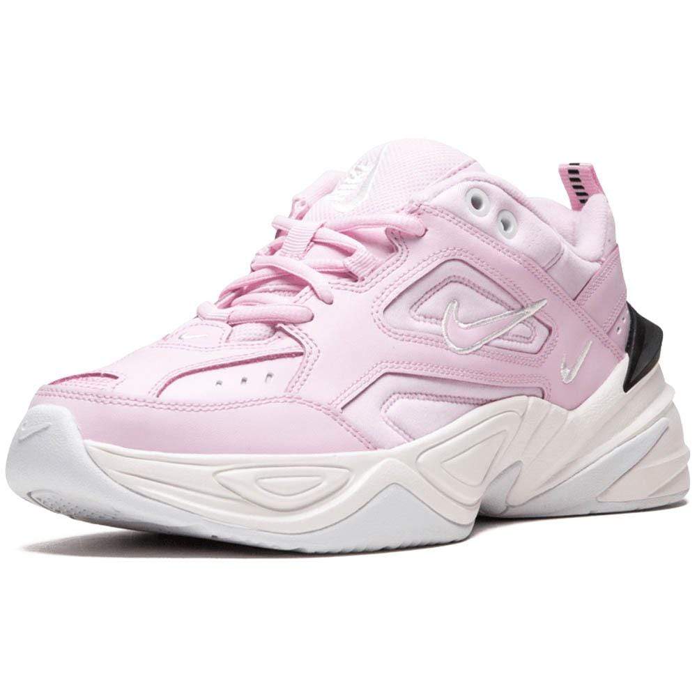 Nike M2K Tekno Pink Black Womens — UK 2.5 | EU 35.5 | US 5 — Top View