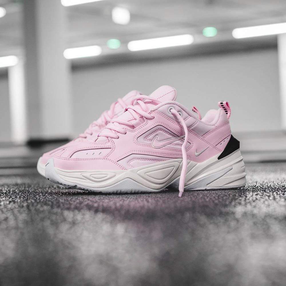 Nike M2K Tekno Pink Black Womens — UK 2.5 | EU 35.5 | US 5 — Lifestyle View