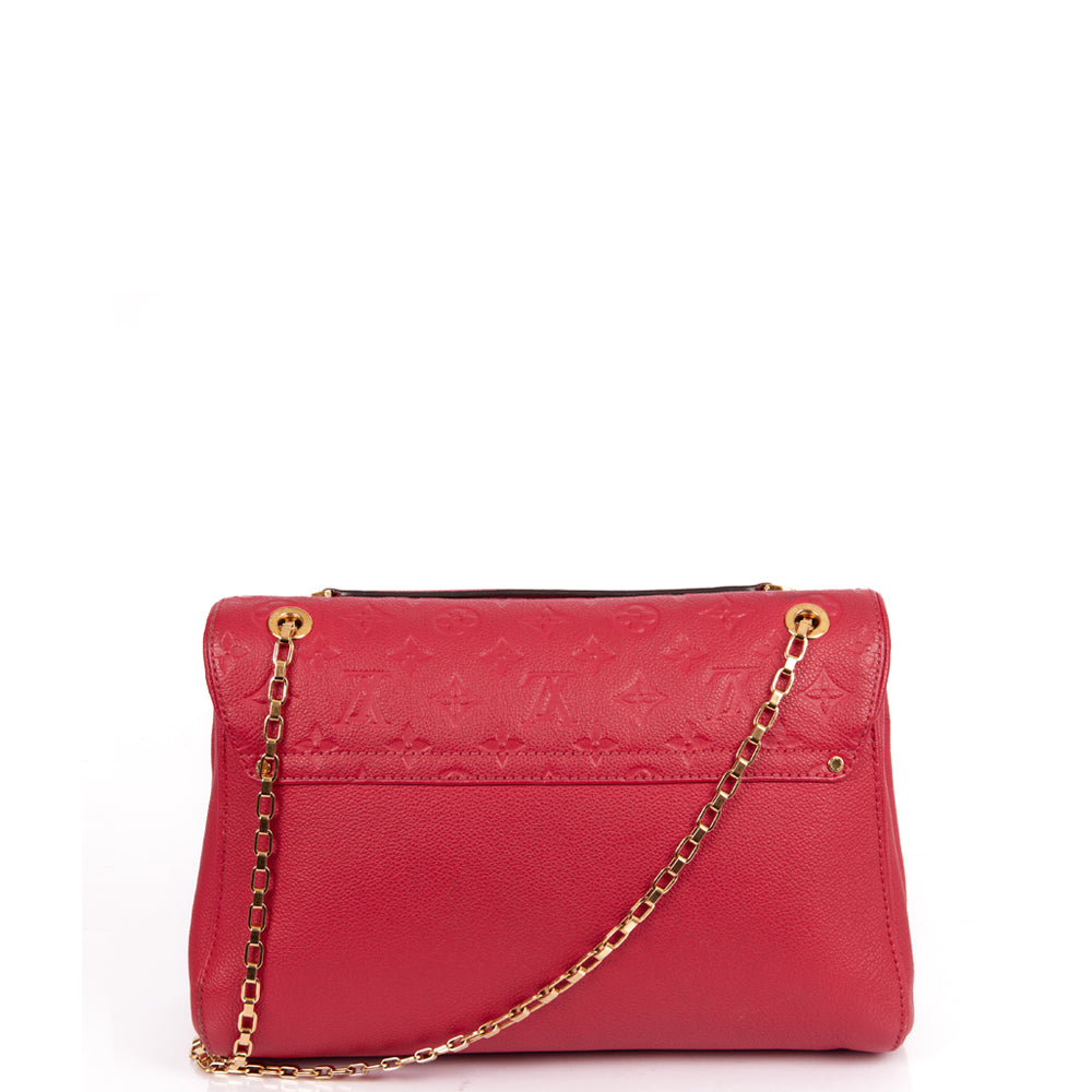 Louis Vuitton Shoulder Bag Saint-Germain MM in invalid, Empreinte Leather — Detail View