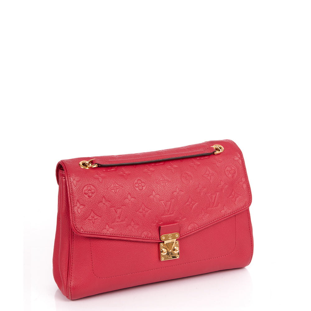 Louis Vuitton Shoulder Bag Saint-Germain MM in invalid, Empreinte Leather — Back View