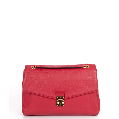 Louis Vuitton Shoulder Bag Saint-Germain MM in invalid, Empreinte Leather — Side View
