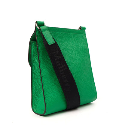 Mulberry Cross Body Antony - Small in Lawn Green, Leather — Back View