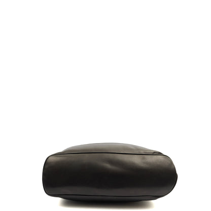 Chanel Tote Vintage Shoulder Bag in Black, Lambskin Leather — Alternate View 20
