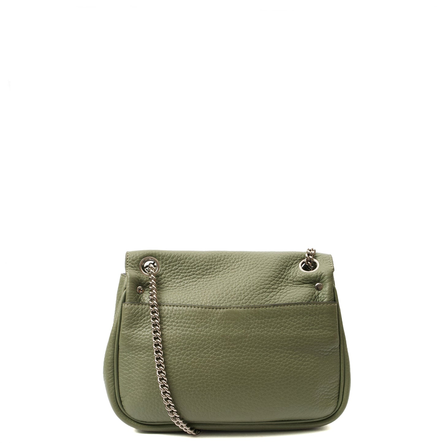 Mulberry Cross Body Darley Shoulder Bag  in Cambridge Green, Leather — Back View