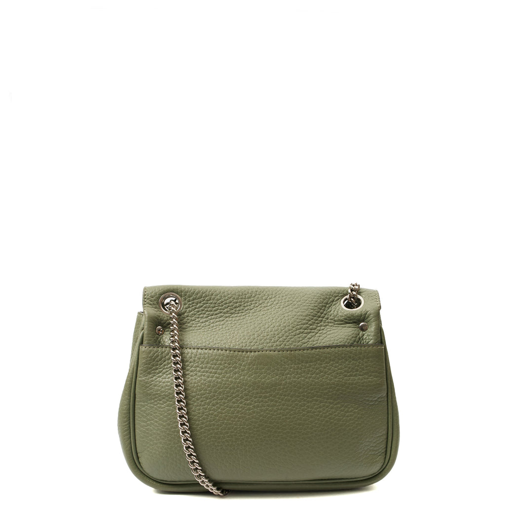 Mulberry Cross Body Darley Shoulder Bag  in Cambridge Green, Leather — Alternate View 9