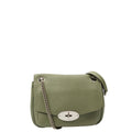Mulberry Cross Body Darley Shoulder Bag  in Cambridge Green, Leather — Front View