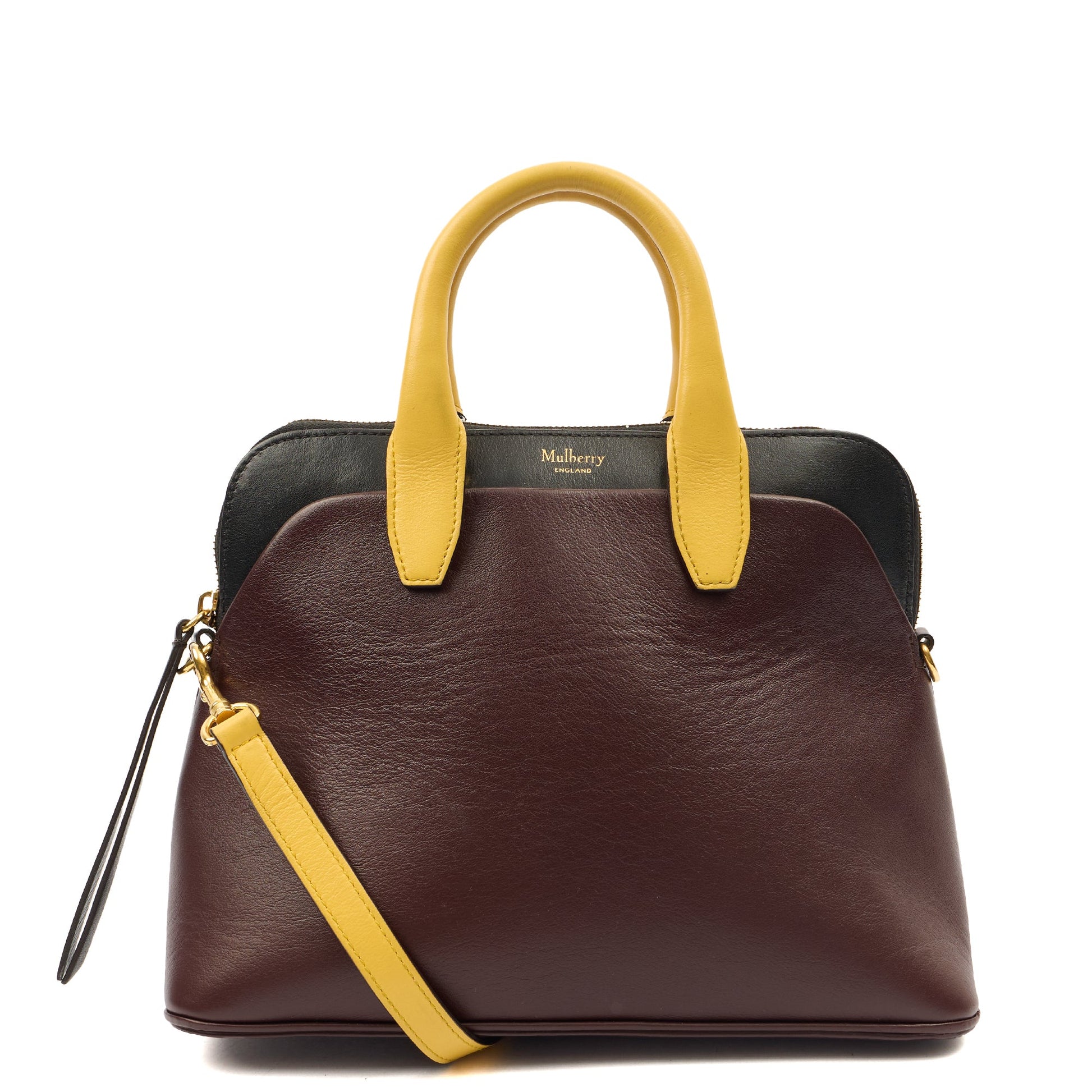 Mulberry Top Handle Colville in Multi, Calfskin Leather — Front View