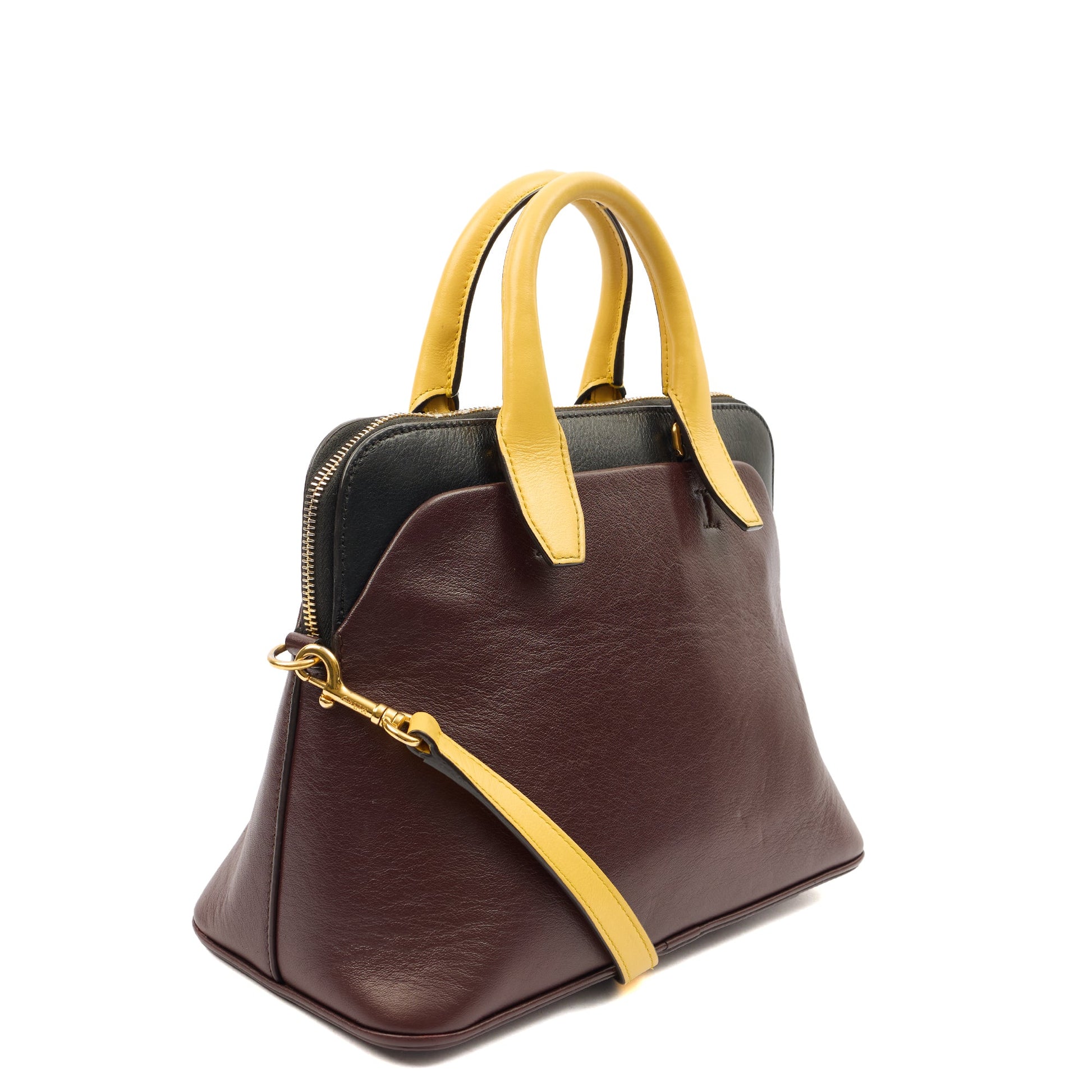 Mulberry Top Handle Colville in Multi, Calfskin Leather — Side View