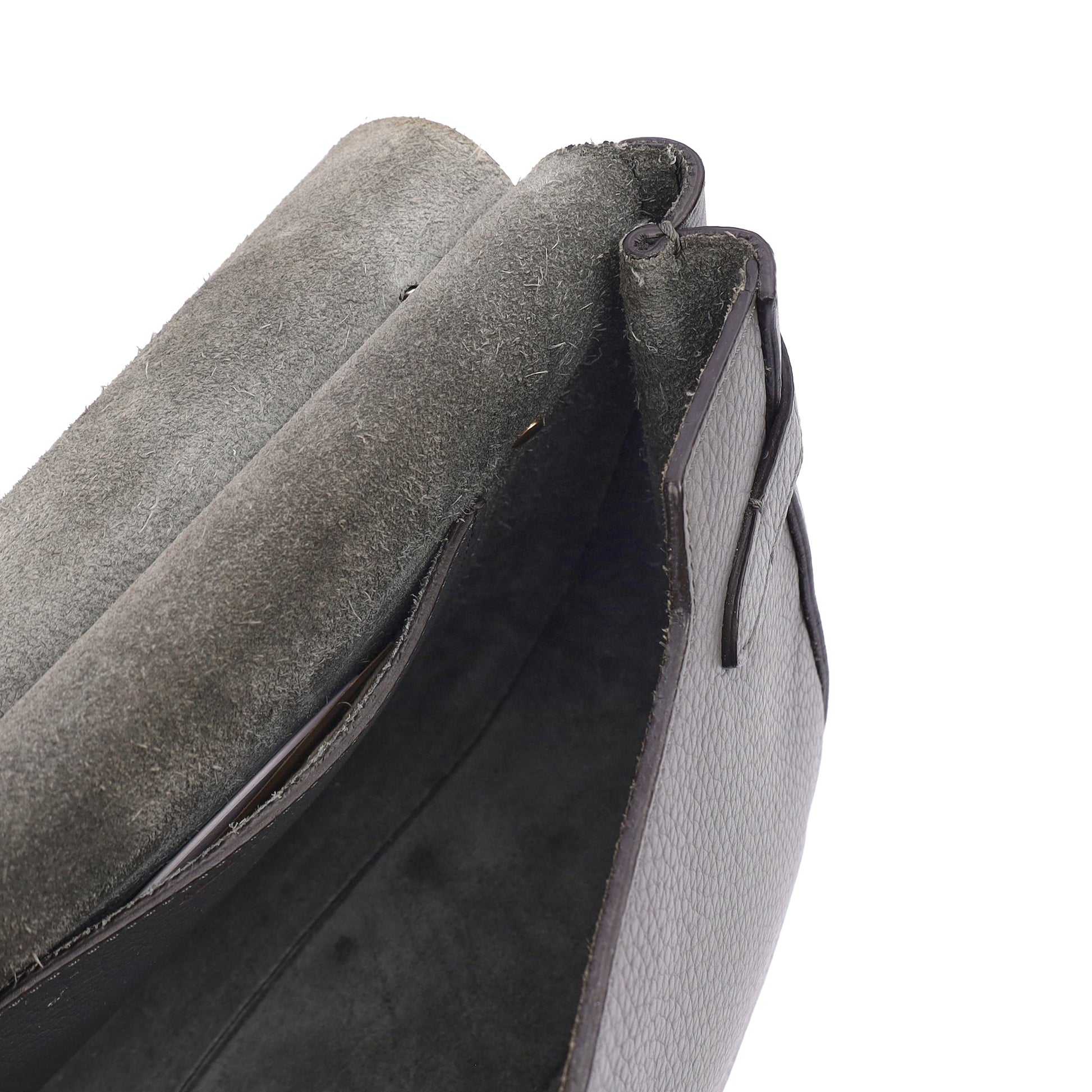 Mulberry Cross Body Amberley in Mole Grey, Leather — Detail View
