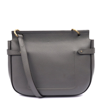 Mulberry Cross Body Amberley in Mole Grey, Leather — Back View