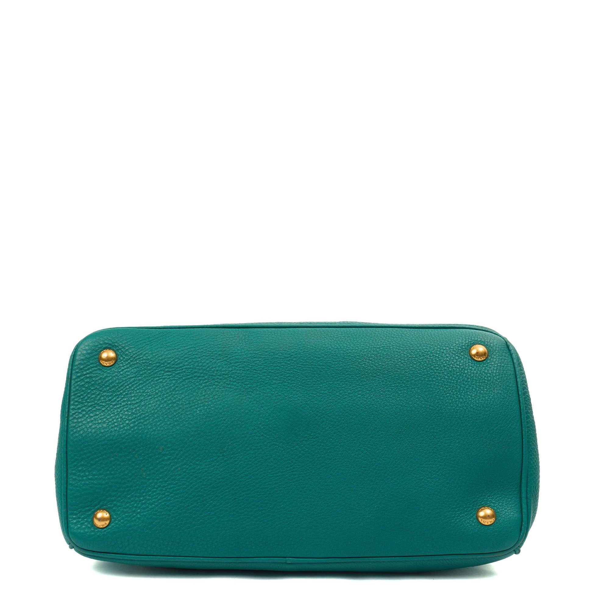Prada Tote Tote in Blue, Calfskin — Detail View