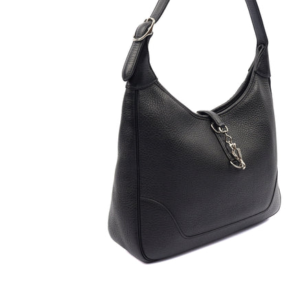 Hermes Tote Trim  in Black, Togo Leather — Alternate View 18