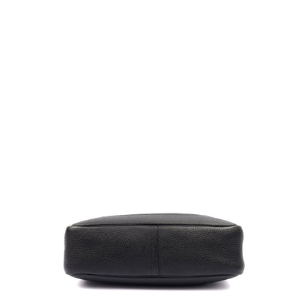 Hermes Tote Trim  in Black, Togo Leather — Top View