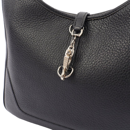Hermes Tote Trim  in Black, Togo Leather — Lifestyle View