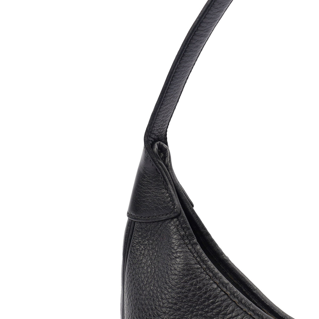 Hermes Tote Trim  in Black, Togo Leather — Alternate View 9