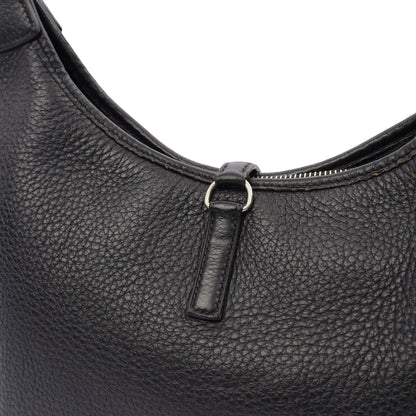 Hermes Tote Trim  in Black, Togo Leather — Alternate View 10