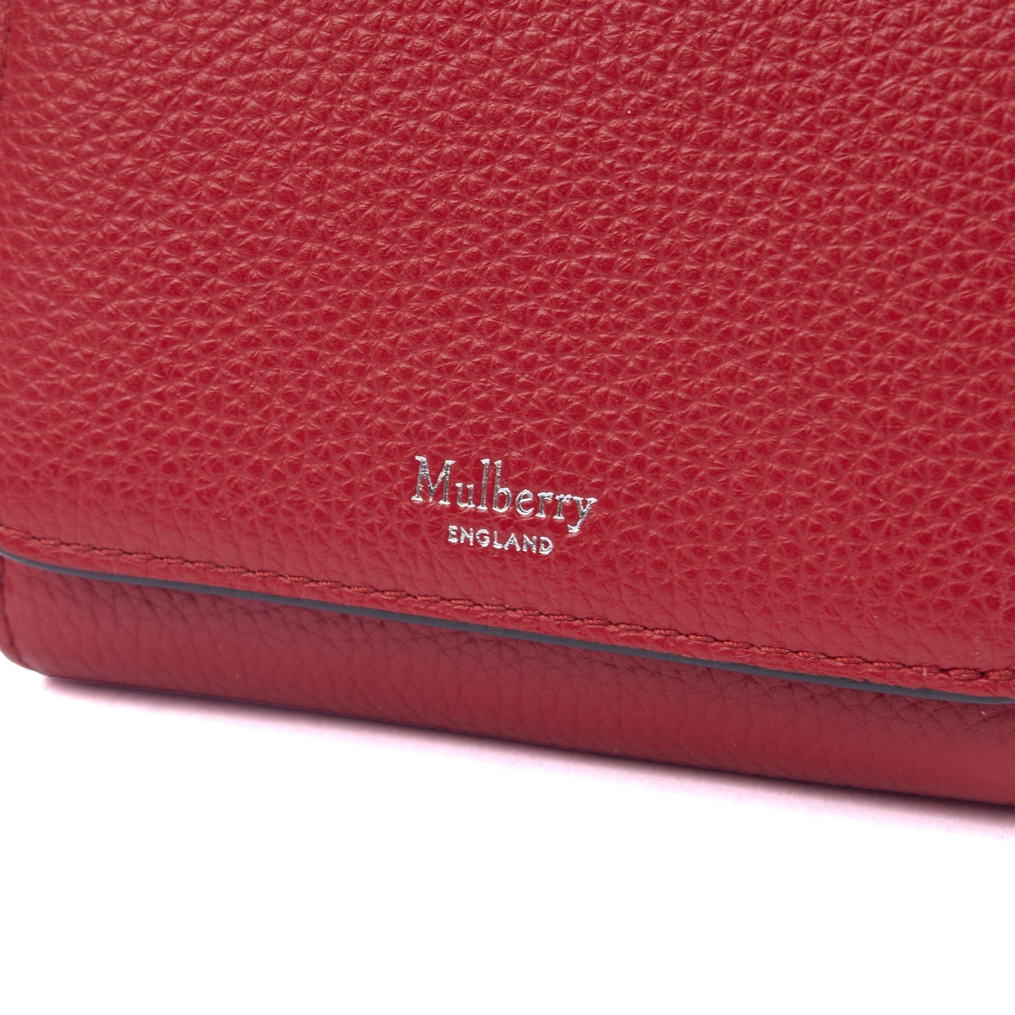 Mulberry Wallet Wallet in Scarlett, Calfskin Leather — Lifestyle View