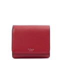Mulberry Wallet Wallet in Scarlett, Calfskin Leather — Front View
