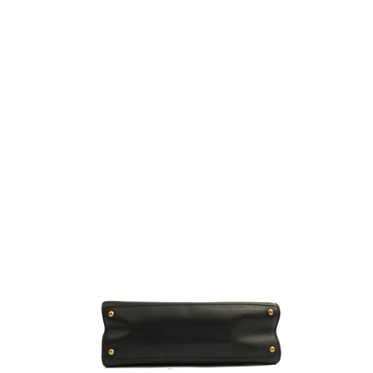 Chanel Tote Vintage Tote in Black, Caviar Leather — Alternate View 12