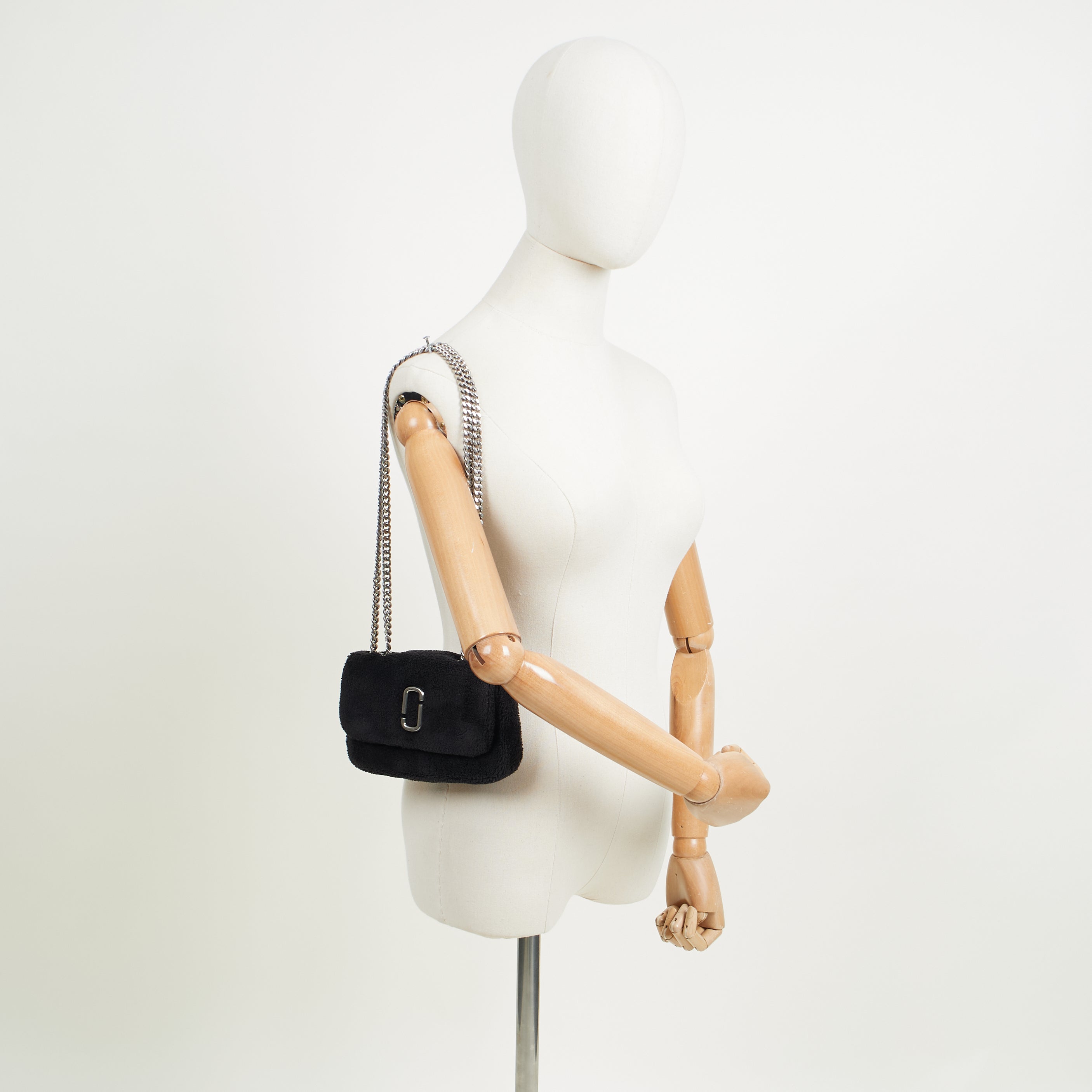Marc Jacobs Cross Body Glam Shot - Mini in tonal black, Fabric — Alternate View 14