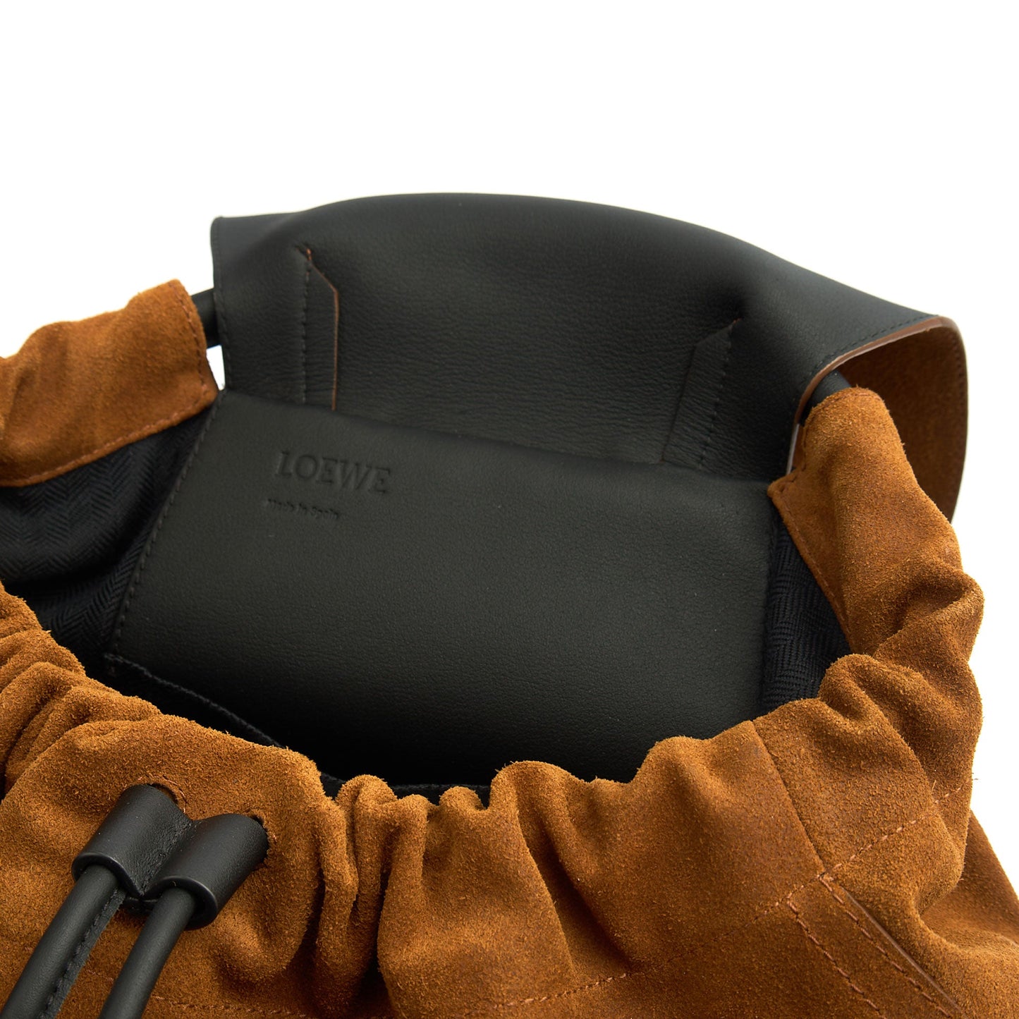 Loewe Backpack Flamenco in Brown, Suede — Alternate View 14