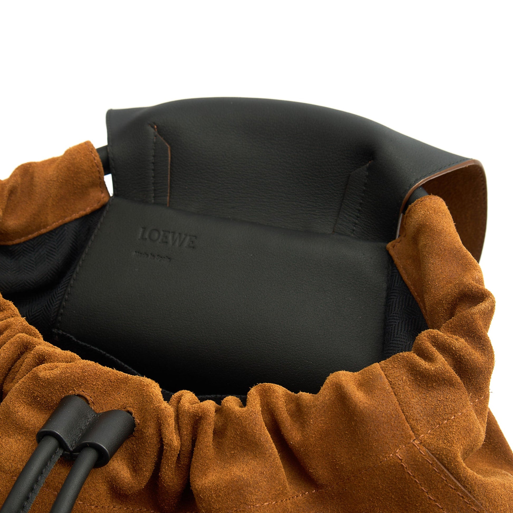 Loewe Backpack Flamenco in Brown, Suede — Alternate View 22