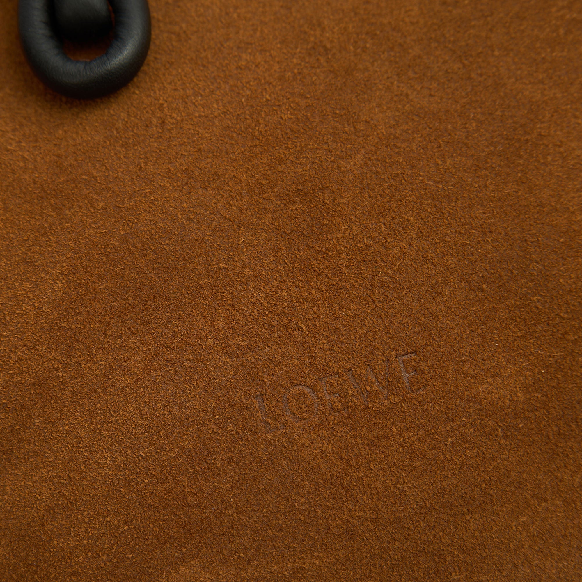 Loewe Backpack Flamenco in Brown, Suede — Alternate View 24