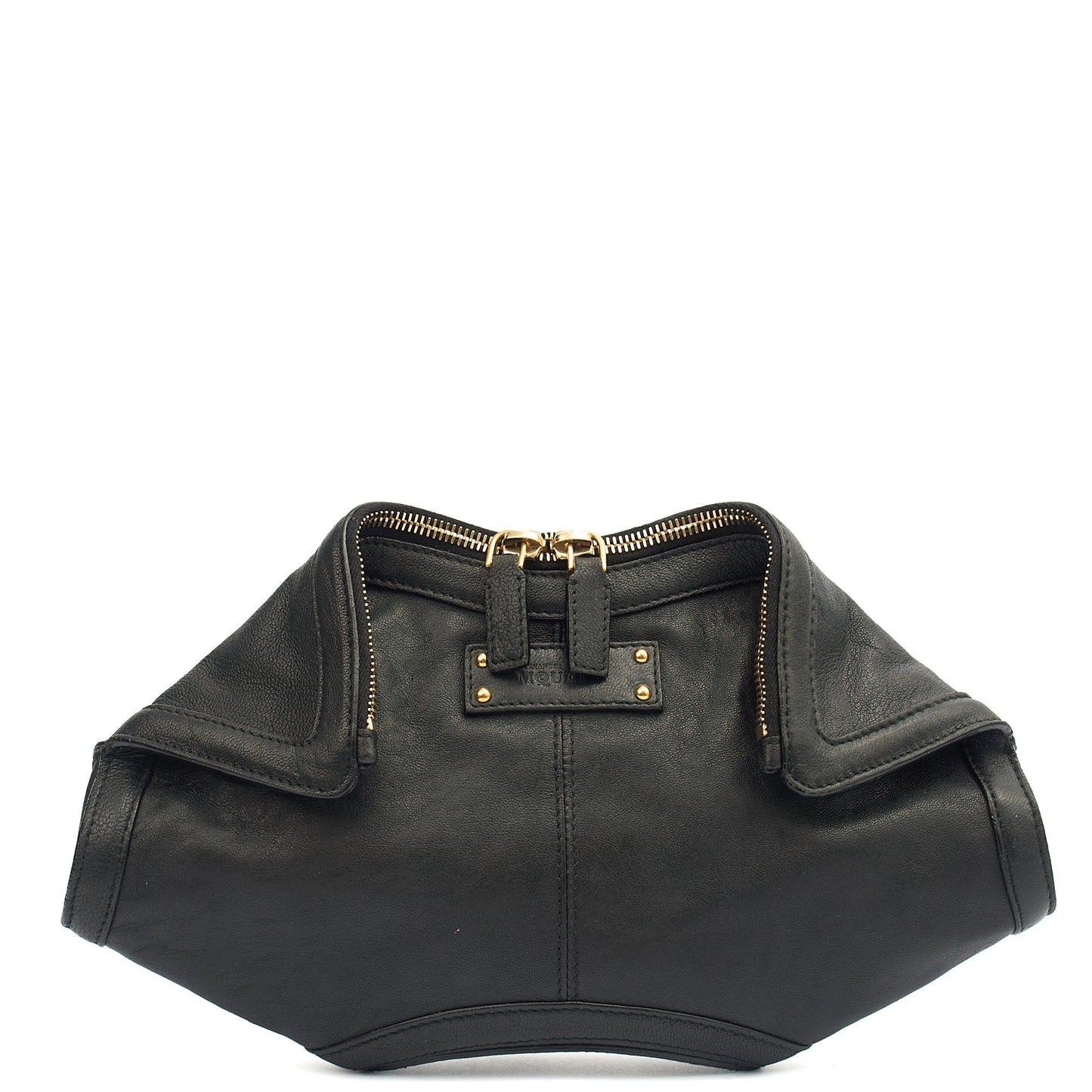 Alexander McQueen Clutch De Manta Clutch in Black, Leather — Alternate View 15