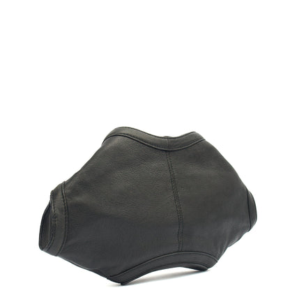 Alexander McQueen Clutch De Manta Clutch in Black, Leather — Alternate View 9