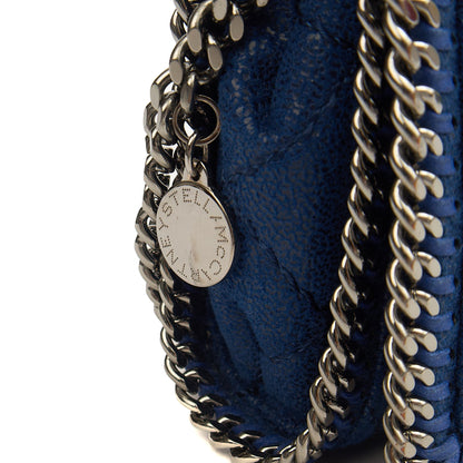 Stella McCartney Cross Body Falabella Fold-Over Clutch in Blue, Vegan Leather — Alternate View 18