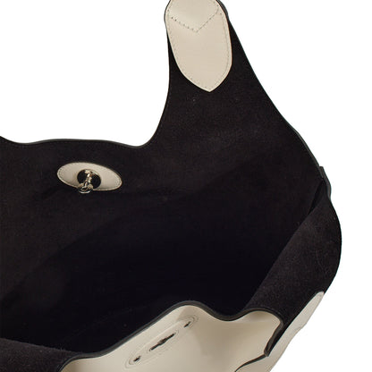 Mulberry Tote Lily - Tote  in White, Leather — Lifestyle View