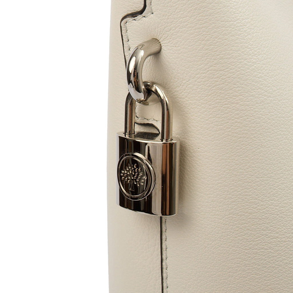 Mulberry Tote Lily - Tote  in White, Leather — Side View