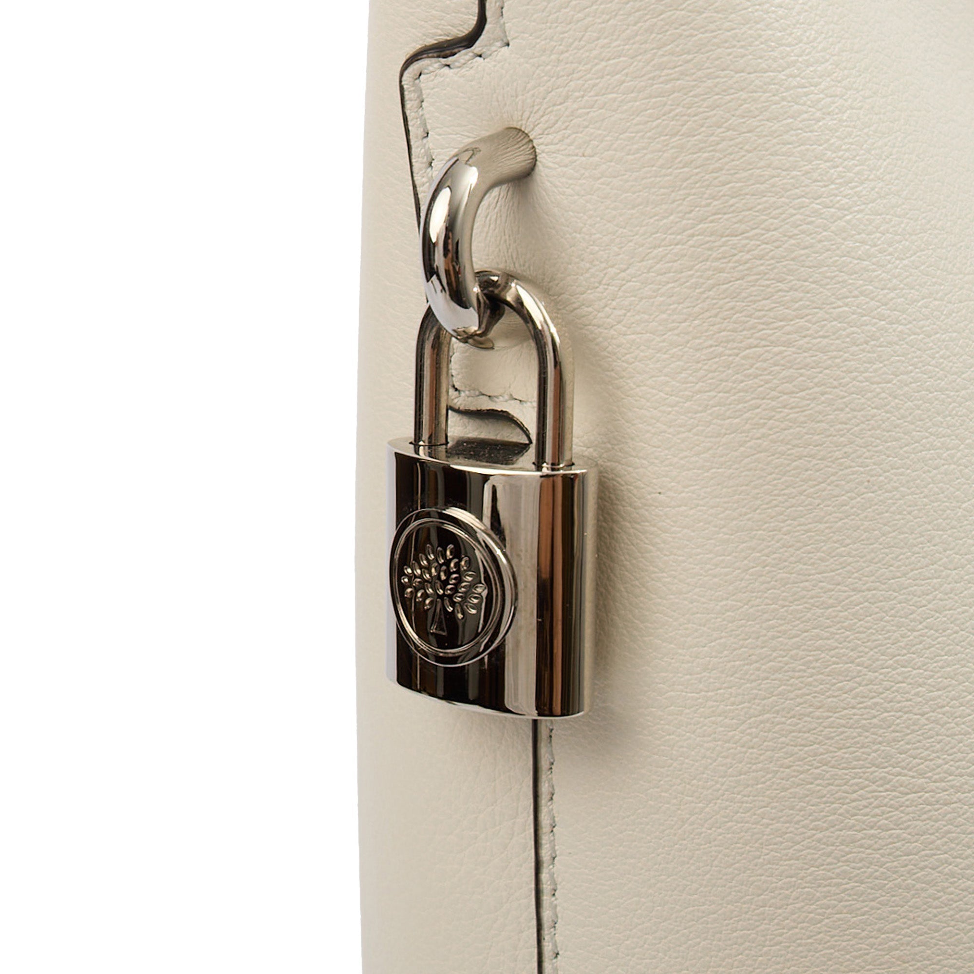 Mulberry Tote Lily - Tote  in White, Leather — Side View