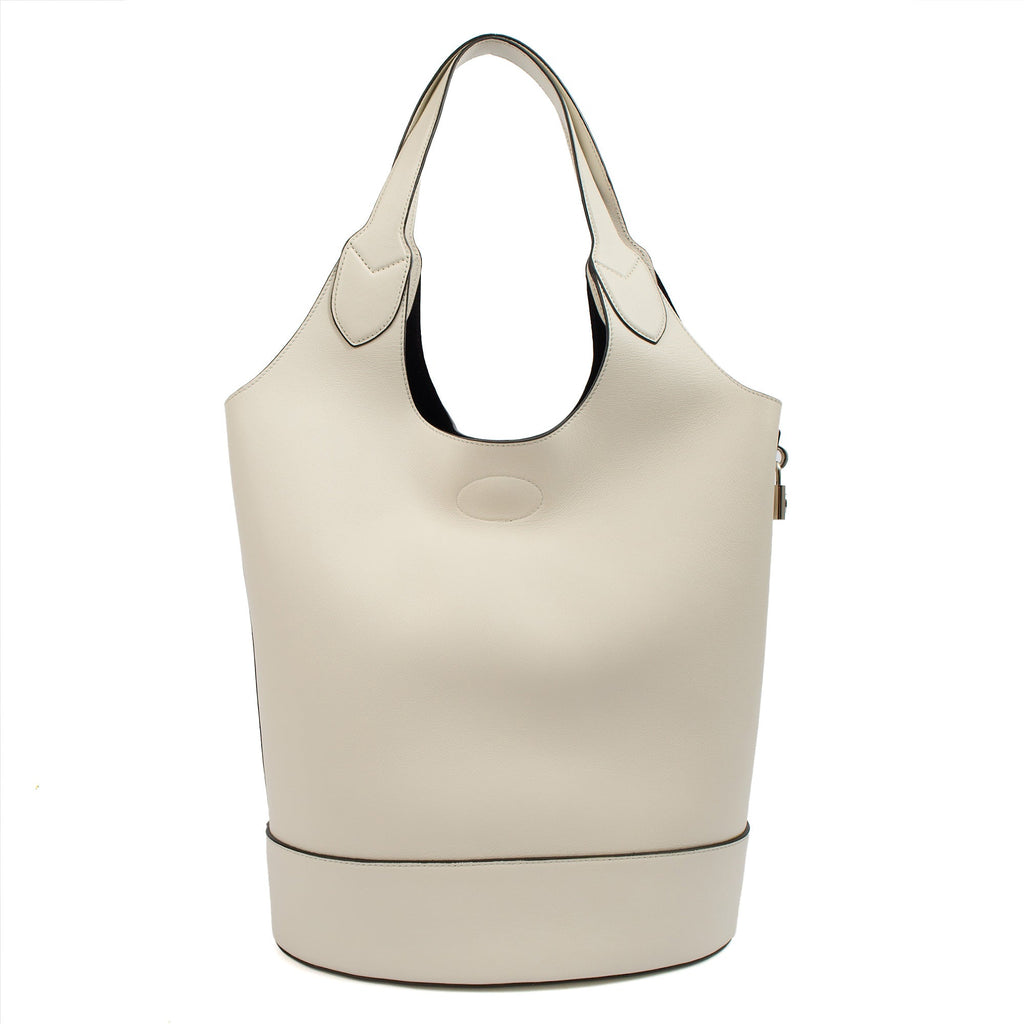 Mulberry Tote Lily - Tote  in White, Leather — Top View