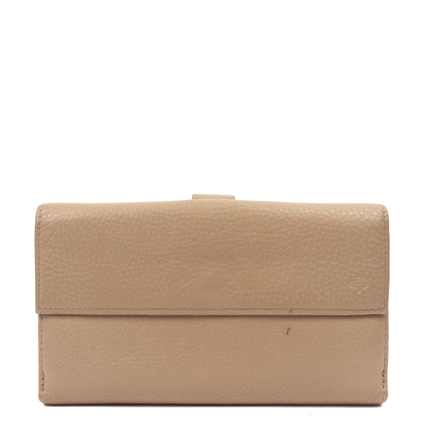 Mulberry Purse Wallet in Neutral, Leather — Top View