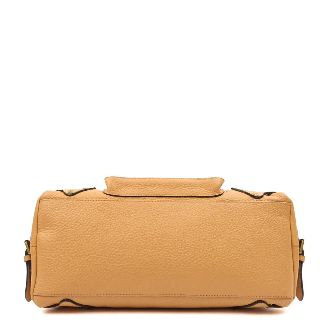 Mulberry Tote Vintage Tote  in Neutral, Calfskin Leather — Top View