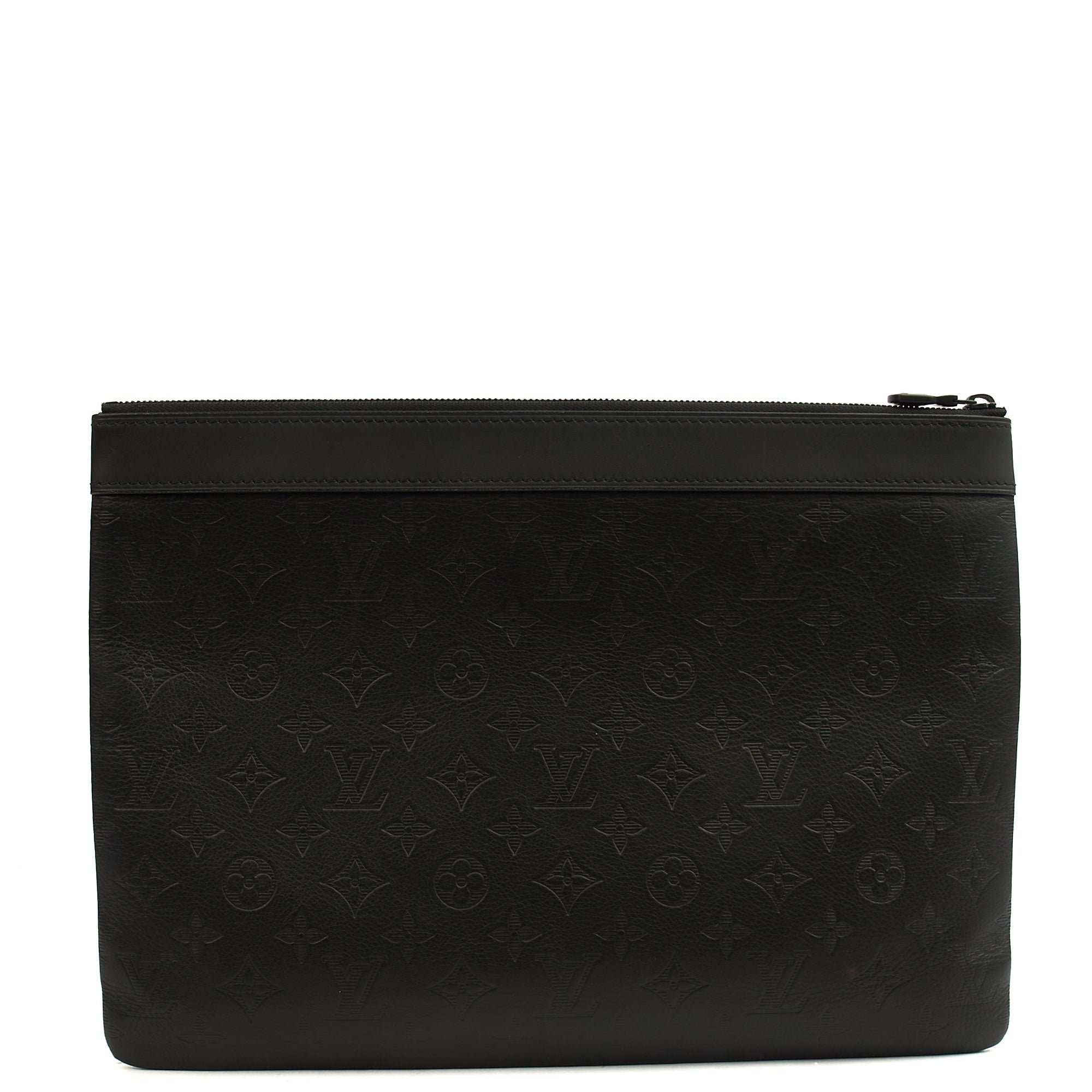 Louis Vuitton Clutch Pochette Discovery in Black, Leather — Alternate View 10