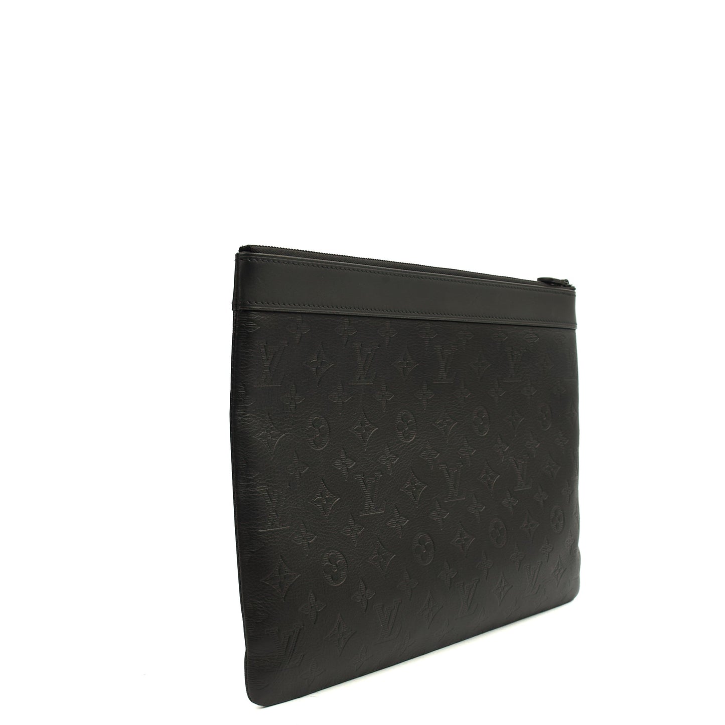 Louis Vuitton Clutch Pochette Discovery in Black, Leather — Alternate View 9