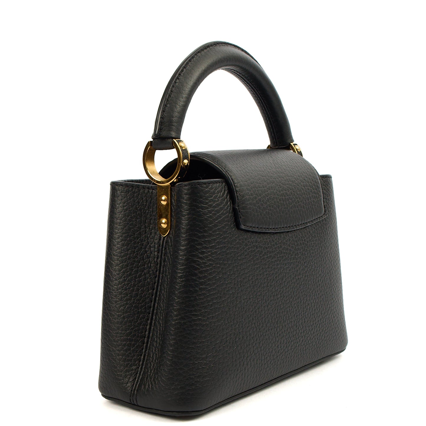 Louis Vuitton Mini Bag Capucines Mini in Black, Taurillon Leather — Alternate View 10